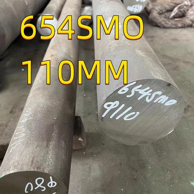 S32654 1.4652 Barra de Aço Inoxidável Resistência à Corrosão Ultra 654 SMO OD 80mm