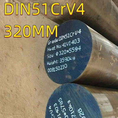51CrV4 Barra redonda de aço de mola 50CrV4 Gade 320mm Diâmetro 50HF Requisito