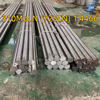 ASTM A262 Barra redonda de aço inoxidável 725LN UREA Grau 25-22-2 CR NI MO UNS S31050
