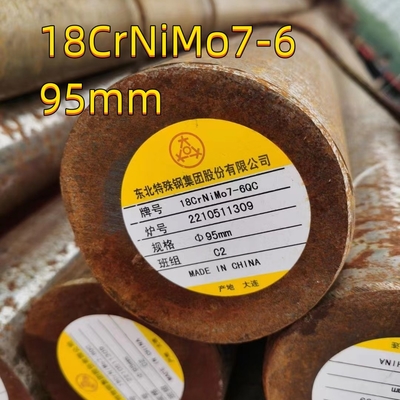 Barras redondas de aço ligado laminado a quente DIN 1.6587 17CrNiMo6 18CrNiMo7-6 aço OD 95mm