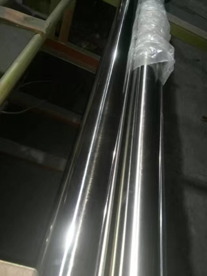 Superfície de aço inoxidável redonda de aço inoxidável do espelho das tubulações sanitárias do tubo 316L de ASTM A270 316L