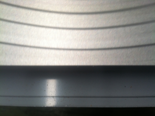 Borda de aço inoxidável da régua da placa do espelho do SUS 304 com o revestimento comum do PVC
