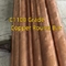 Barras redondas de cobre de grau C1100 120 mm comprimento 1850 mm pureza de cobre 99,99%