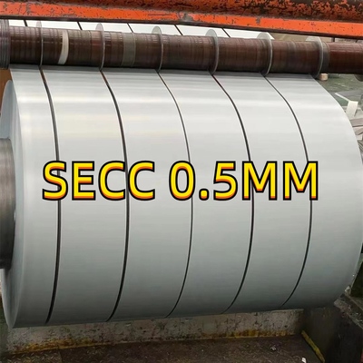 Aço galvanizado grosso de 0.4MM o eletro bobina a folha com rolo do filme SECC