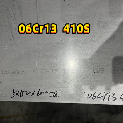 Metal de aço inoxidável 60mm da placa SS410S 06Cr13 X6Cr13 de ASTM A240 410S
