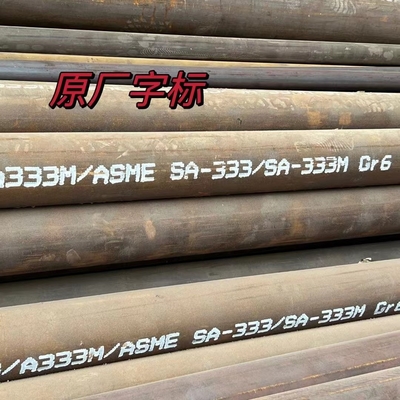 ASME SA333/SA333M GR6 Tubo de aço sem costura ASTM A333 Gr6 Baixa temperatura