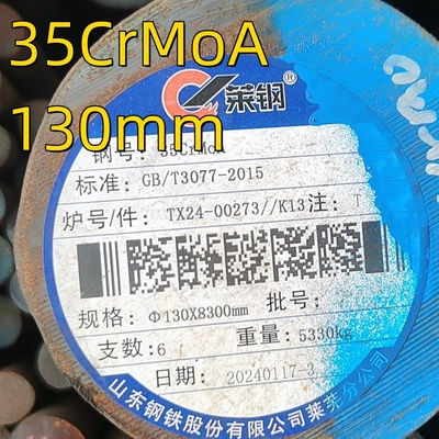 comprimento 6 M laminado a quente 35CrMo Bar de aço de liga SAE4135 Rod de aço com certificado 3.1