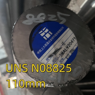 UNS N08825 Barras redondas de aço inoxidável liga de níquel 825 Barra de eixo brilhante Incoloy 825 Propriedades do material