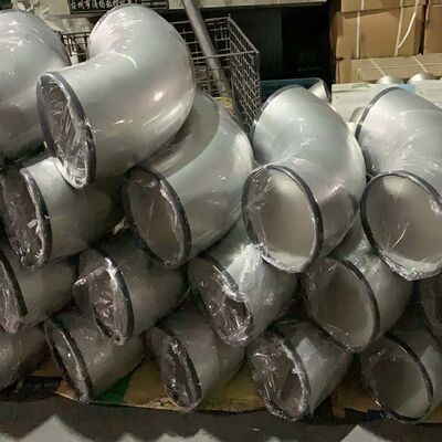 Raio longo do cotovelo 45º em Avesta 254SMO 10" Sch-40 BW S31254 Eblow de aço inoxidável