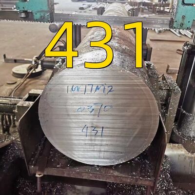Barras Redondas de Liga de Aço Inoxidável Grau 1.2787 ESR Equivalente a AISI 431 SUS431