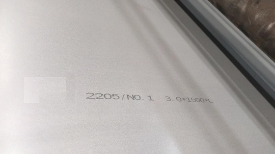 S32205 placa de aço inoxidável da placa de aço NO.1 S31803 S32205 1,4462 de superfície frente e verso