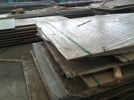 201 placas de aço inoxidável laminadas a alta temperatura 201 da superfície de aço inoxidável da placa NO.1 (1D), largura de 1500mm
