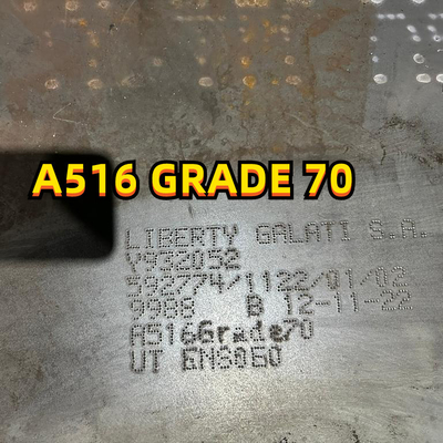 Caldeira e chicana de aço ASTM A516 GR70 16mm da embarcação de pressão