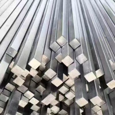 ASTM A269 Hairline 1.4301 TP304 aço inoxidável quadrado barra plana 10*10 desenhada a frio