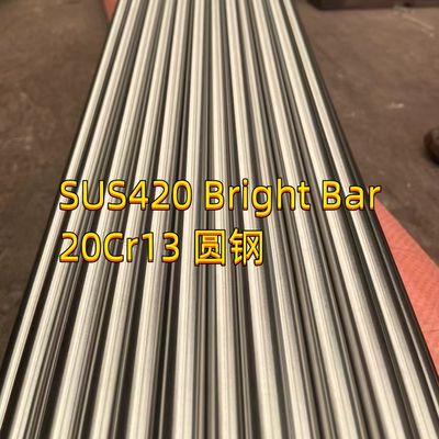 SUS420 barra de aço inoxidável Rod redondo 1,4037 X65Cr13 AISI 420 11,6 H11 comprimento 3m