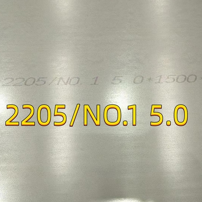 Solução Recozida Condição Duplex Placa ASTM 2205 MR 0175 6000 X 1500 X 6 Thk