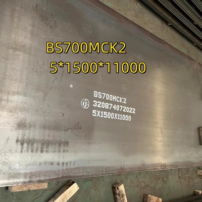 Baosteel Alta resistência BS600mc BS650mck2 BS700mc BS700L BS700mck2 BS700mck4 BS900d BS960e Chapa de aço carbono