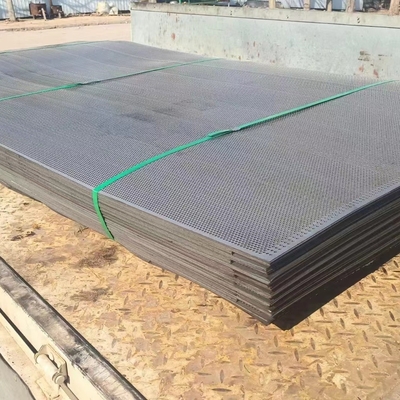 310S 1.4845 Folha de aço inoxidável com furos 1.0MM THK X HOLE Ø2MM X PITCH 3MM X L1219MM X 2438MM