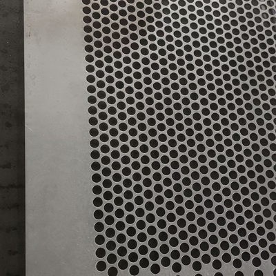 Placa perforada de aço inoxidável marinho 304 em buraco de laser de fibra CNC 0,5-12 mm