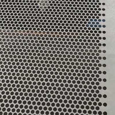 Placa perforada de aço inoxidável marinho 304 em buraco de laser de fibra CNC 0,5-12 mm