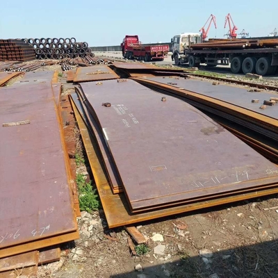AH36 Chapa de aço de 10 mm de espessura 2,4 m*1,2 m Material para ser explodido e preenchido com primer solúvel