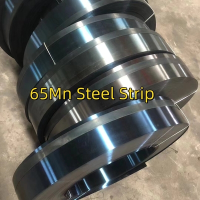 EN10132-4 C67S GB/T1222 65Mn 1.0*16mm Faixa de aço Resistência à tração LC Faixa de aço de alto carbono acabamento branco