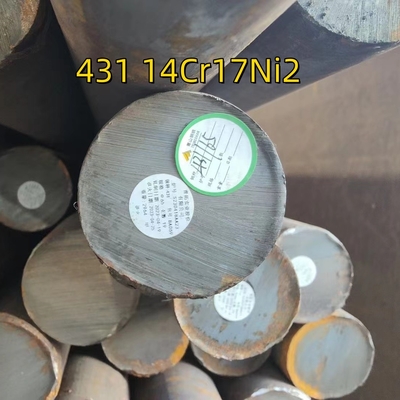 Molde de vidro de aço inoxidável 14Cr17Ni2 AISI 431 barras redondas 150mm 170mm DIN1.4057 Rod