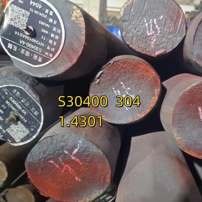 4-6m comprimento ASTM A276 TP304 1.4301 barra redonda de aço inoxidável com superfície preta