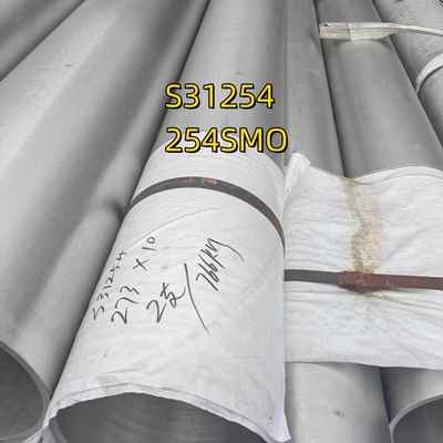 Tubo de aço inoxidável sem emenda ASTM A213 UNS S31254/6MO de SMO 254/1,4547/liga 254