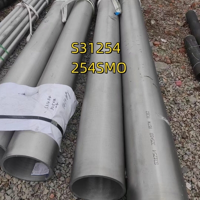 S31254 Tubos sem costura de aço inoxidável ASTM A789 F44 / liga 254 SMO Tubos sem costura