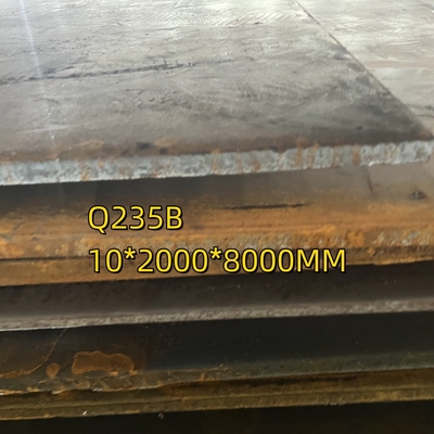 ASTM A36 Chapa de aço carbono laminada a quente Q235B SS400 Para construção industrial