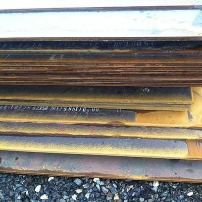 ASTM A36 Chapa de aço carbono Q235B S235JR 20*2000*12000mm Para chapas de recipientes sob pressão
