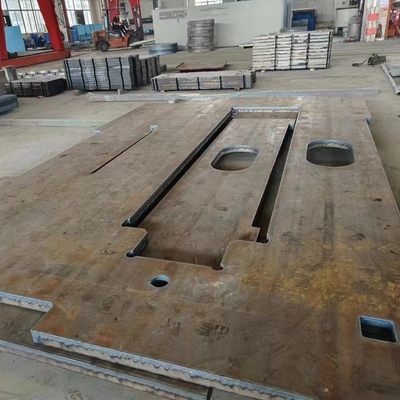 Placas de aço ABS de grau A 6000x2000mm x 16mm Espessura AH36 EH36 Chapa de aço de transporte