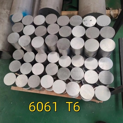 Barras redondas soltas em estoque MATERIAL: Barras de liga de alumínio ASTM B-211 ALLOY 6061 T6 utilizadas para moldes