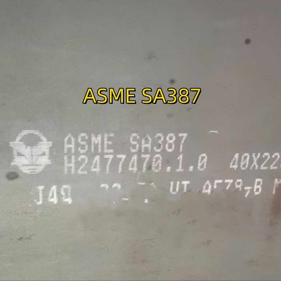 CS Placas de aço de liga de caldeira 2000 x 12000 6 mm ASME SA387 Gr.22 CL2 Placa de aço de liga