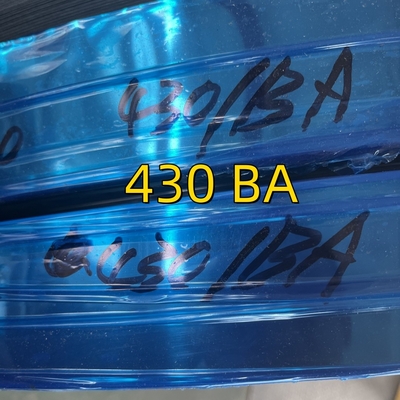 SS Faixa de bobina de aço inoxidável 430 com revestimento de Ba e PVC