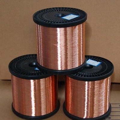 Arame de cobre vermelho barro barras de cobre C1100 forma redonda forma única fio forma dura 0,3-3mm
