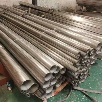 ASTM A312 GRAUDA 253MA S30815 MATERIAL VISTO ANSI B36 DN350 SCH10 Tubo soldado de aço inoxidável