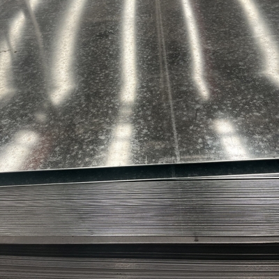 Cobre de chapa de aço galvanizado Dx51 Z275 G90 1.5mm*1500x3000mm Zero Spangle
