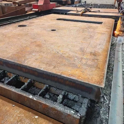 Chapa de aço laminada a quente EN 10025-2 S355J2+N IS2062 30*1220*2440MM Corte para tamanho diferente
