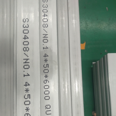 Barras planas laminadas a quente de aço inoxidável SS 304 4*50*6000mm