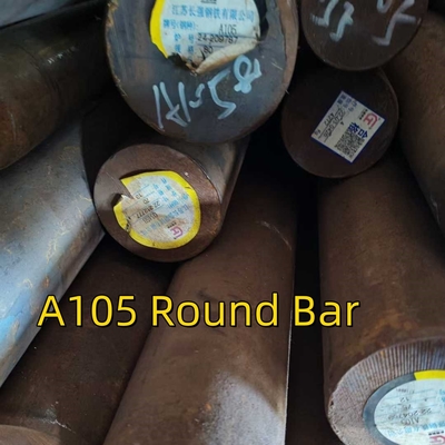 ASME SA105 Barra redonda de aço ligado Caldeira de alta pressão ASTM A105 Barra de aço