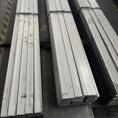 Linha de cabelo laminada a quente Din 1.4404 S31603 aço inoxidável 316L barra plana 80*8*6000