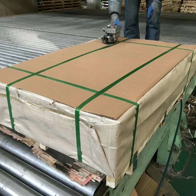 Tipo 441 2D Lata de aço inoxidável polida Metal 1.4509 X2CrTiNb18 Propriedades do material 3.0*1260*2440mm
