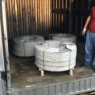 Empilhadeira de aço inoxidável em aço de grau 1.4113 X6CRMO17-1 Acc To EN10088-2 Superfície 2B Banda 20X0.5