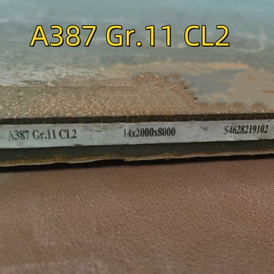 ASME SA387 Gr.11 CL2 16*2000*1000MM Chapa de aço para caldeiras e recipientes sob pressão