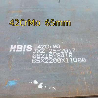 EN 10083 DIN 1.7225 42CrMo4 JIS G4053 SCM 440 SAE 4140 / 4142 Chapa de aço ligado