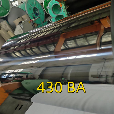 430 0,38 1000 2000 8K e BA Chapa de aço inoxidável SUS430 1.4016 Chapa de metal