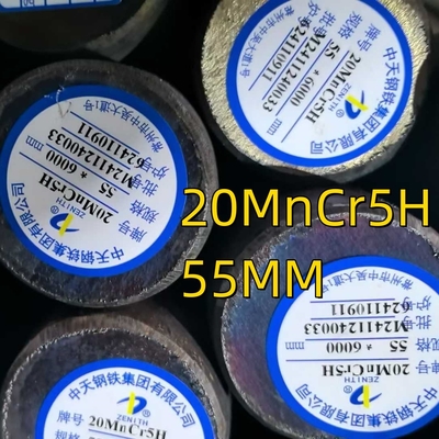 20MnCr5H 1.7147 Material SAE5120 Barra redonda de aço ligado apagado e temperado