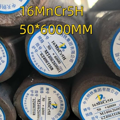 Ligação laminada a quente 20MnCr5H DIN 1.7147 SAE5120 Barra redonda de aço ligado com apagado e temperado